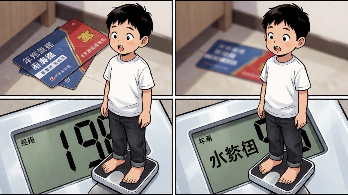 一个月的'努力'之后，小明的体重不仅没降反而又涨了，彻底崩溃。
