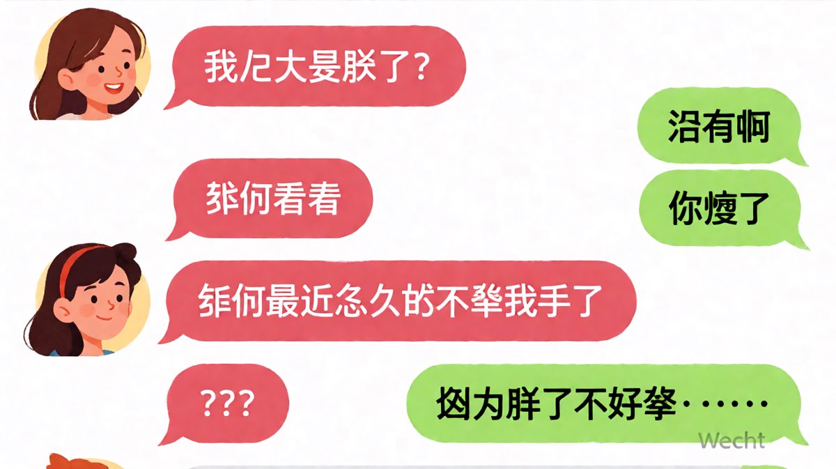 「那你最近怎么都不牵我手了」—— 他的回答堪称送命题天花板
