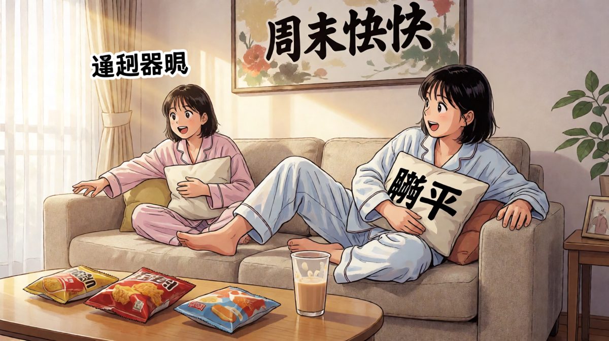 周末宅家看综艺，遥控器突然失踪
