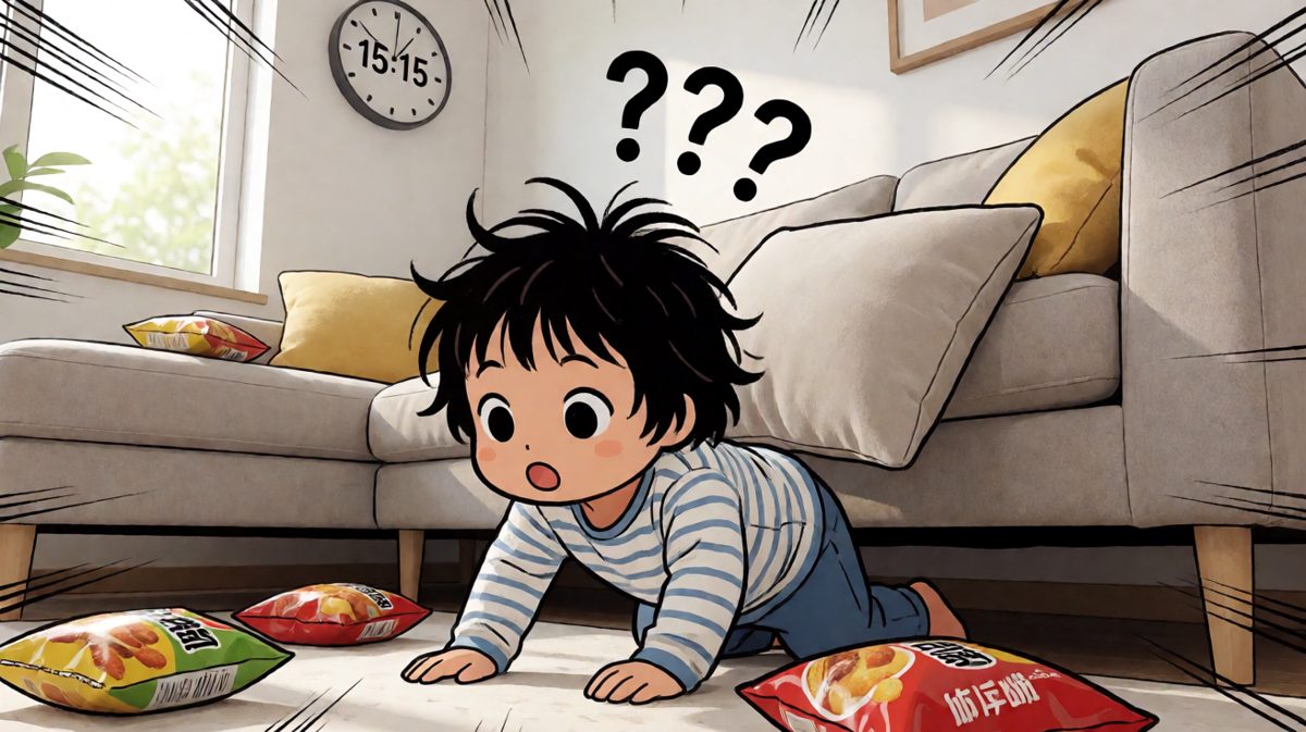 翻遍沙发缝，连抱枕都拆了