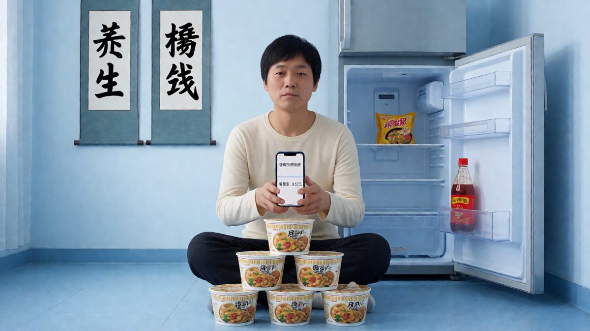 月底：泡面加肠是最后的尊严