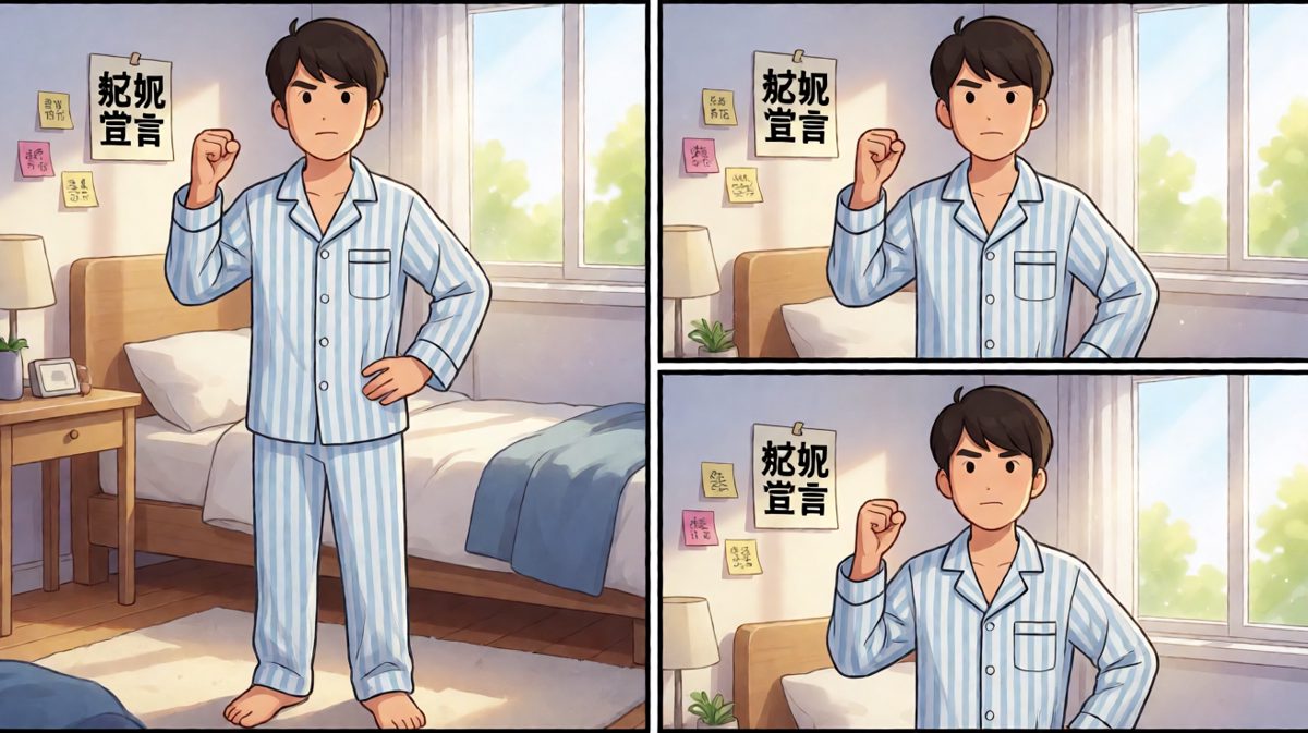 早起誓师：今天开始减肥！