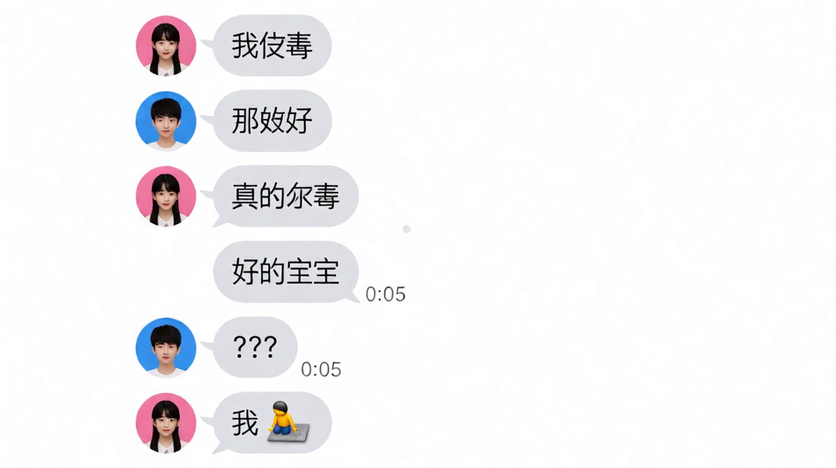 《我没事的连锁反应》——三个'没事'之后，男生终于收到了那条致命语音