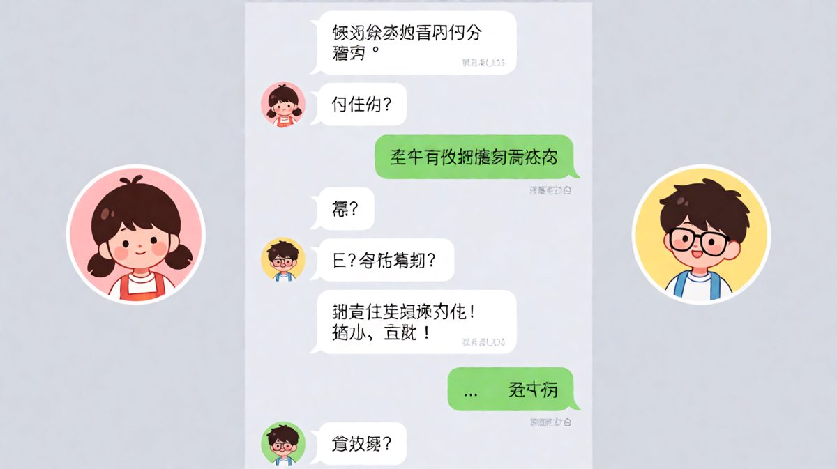男生试图撇清关系，结果自己的聊天记录把自己出卖了