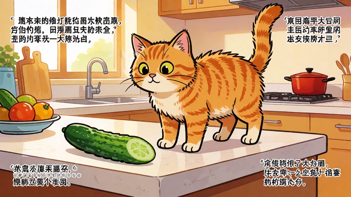  cats vs cucumbers：一根黄瓜引发的血案