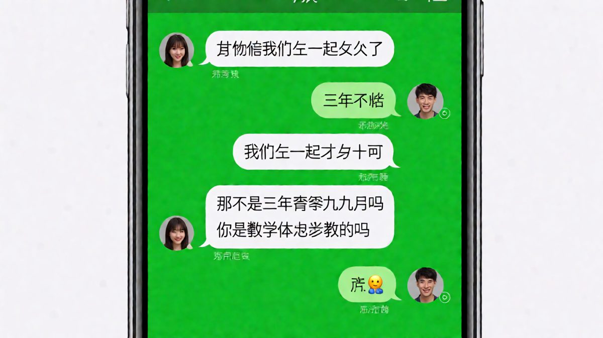恋爱三个月被他算成了三年，男生的时间概念永远是个谜。