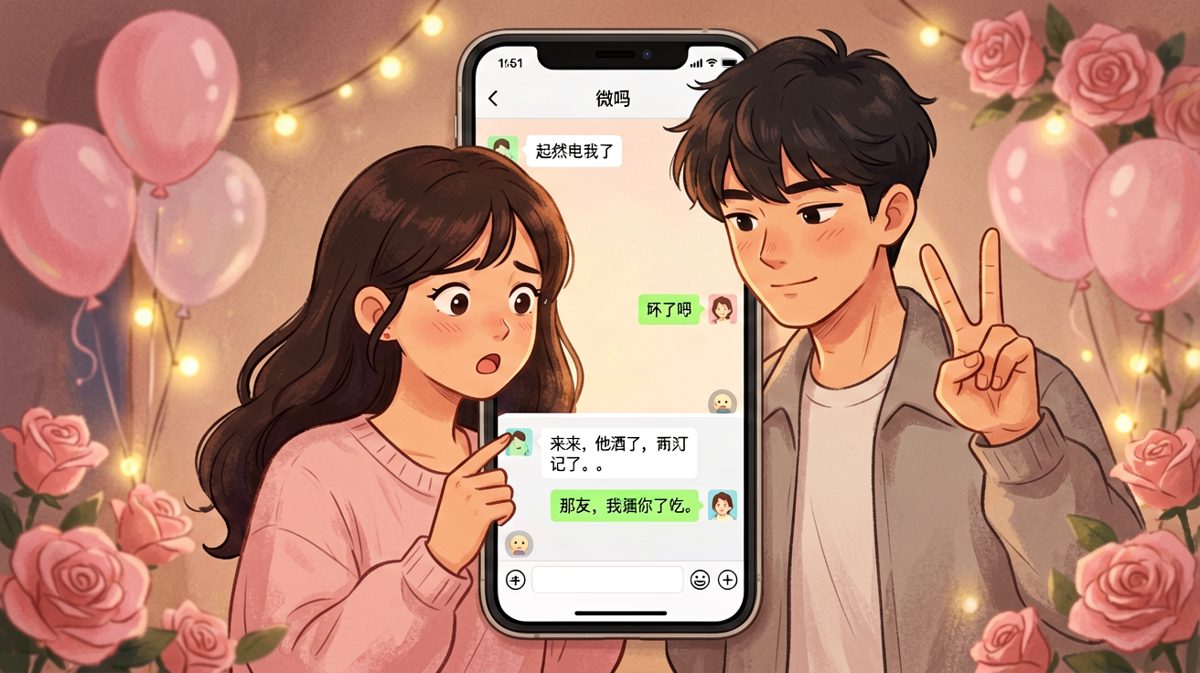 让男友猜想要什么礼物，结果他回了一句让人窒息的发言
