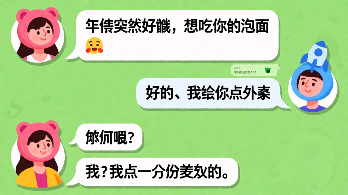深夜饿求投喂却被反向种草