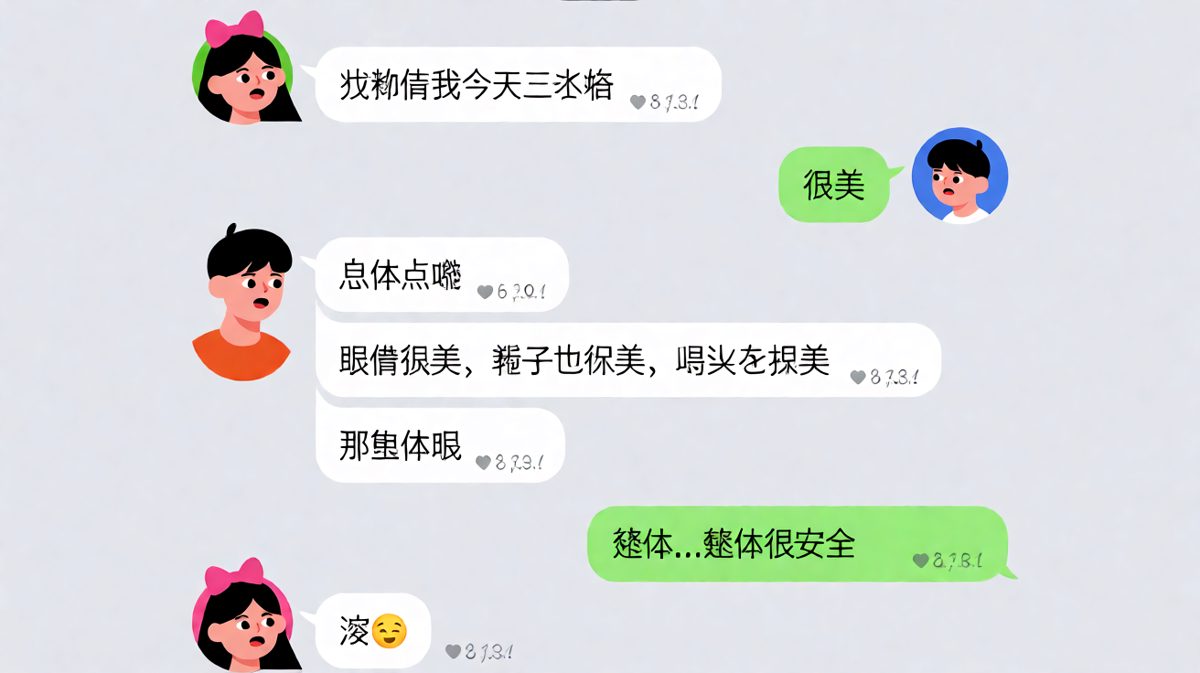 夸人技巧翻车现场，'整体很安全'让女生瞬间无语