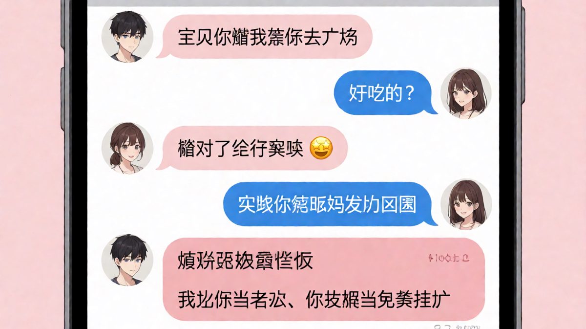 以为是甜蜜约会，结果是给婆婆打工。