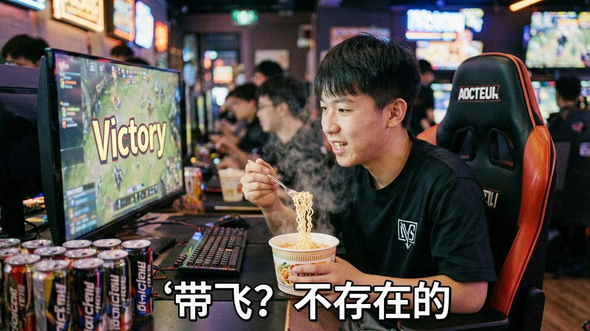 电子竞技需要泡面精神