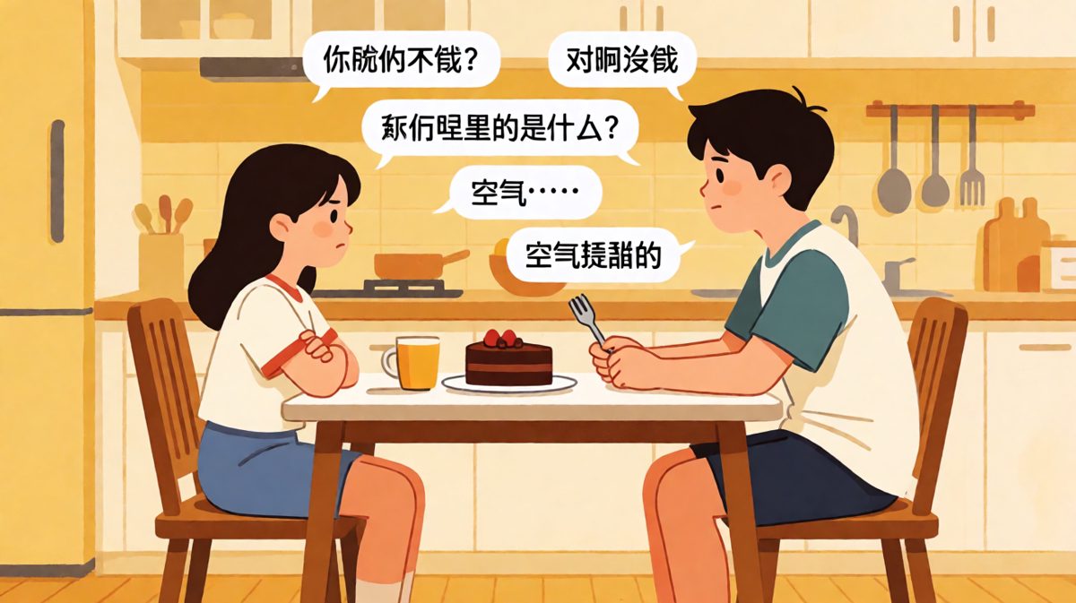 减肥路上最大的绊脚石，原来是男朋友的嘴。