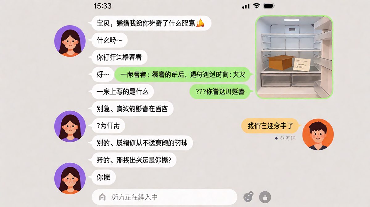 空盒子惊喜引发分手危机，反转竟是男生主动提议搬家。