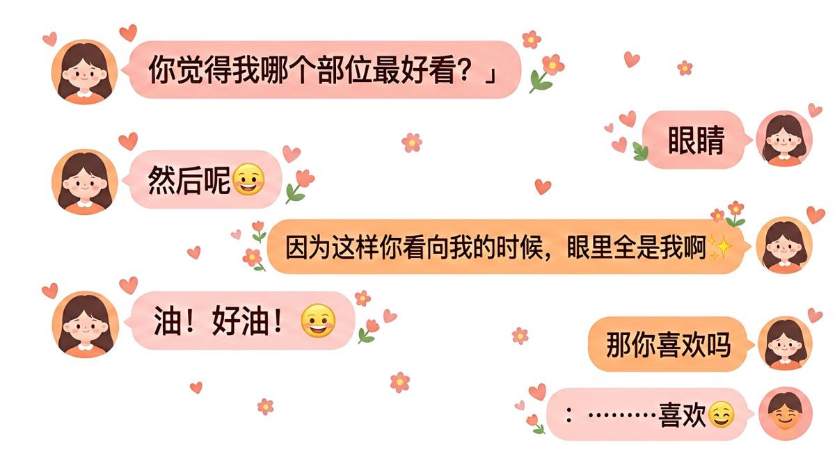 土味情话虽然油腻但女生就是吃这套