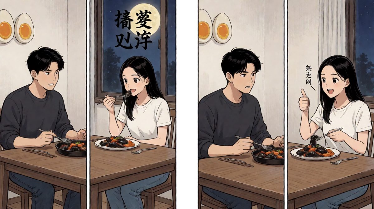 晚餐结束，皆大欢喜——下次别了