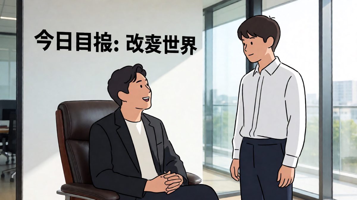 老板：'你很有潜力，我准备……'