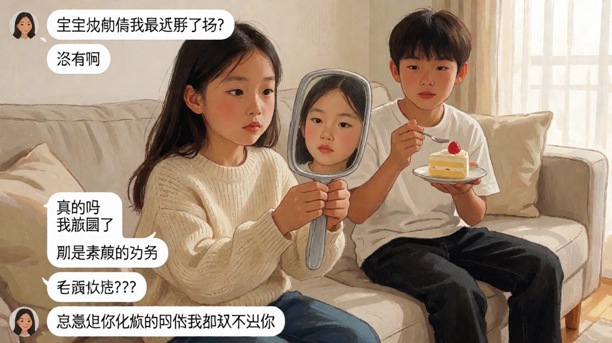 素颜是化妆的功劳，这解释绝了