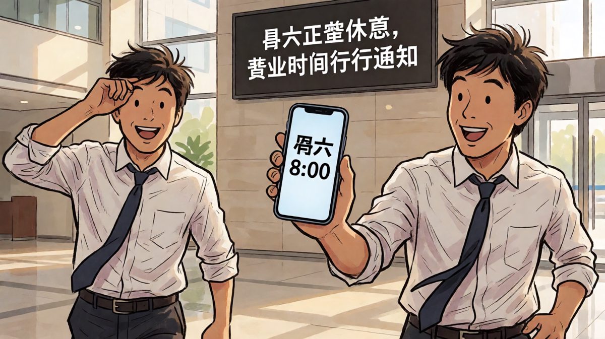 ……今天是周六？？