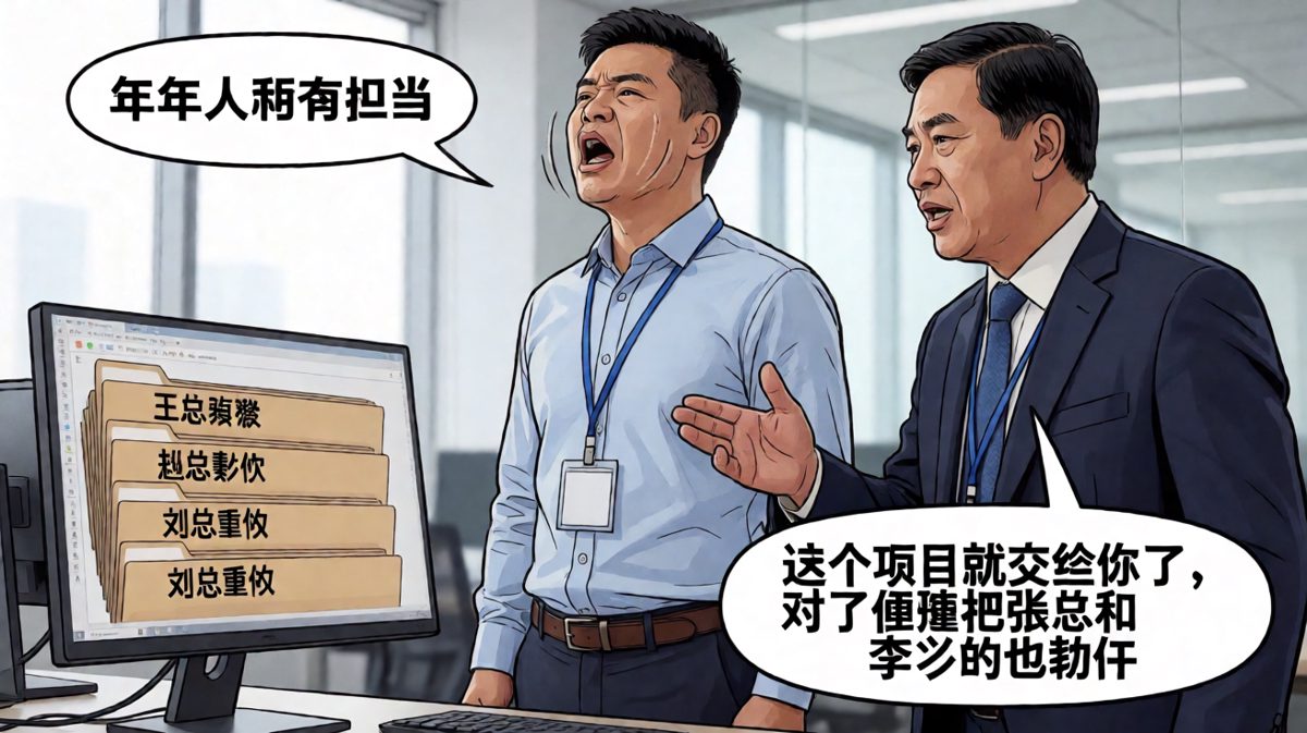 年轻人要有担当，于是五个项目全部到账