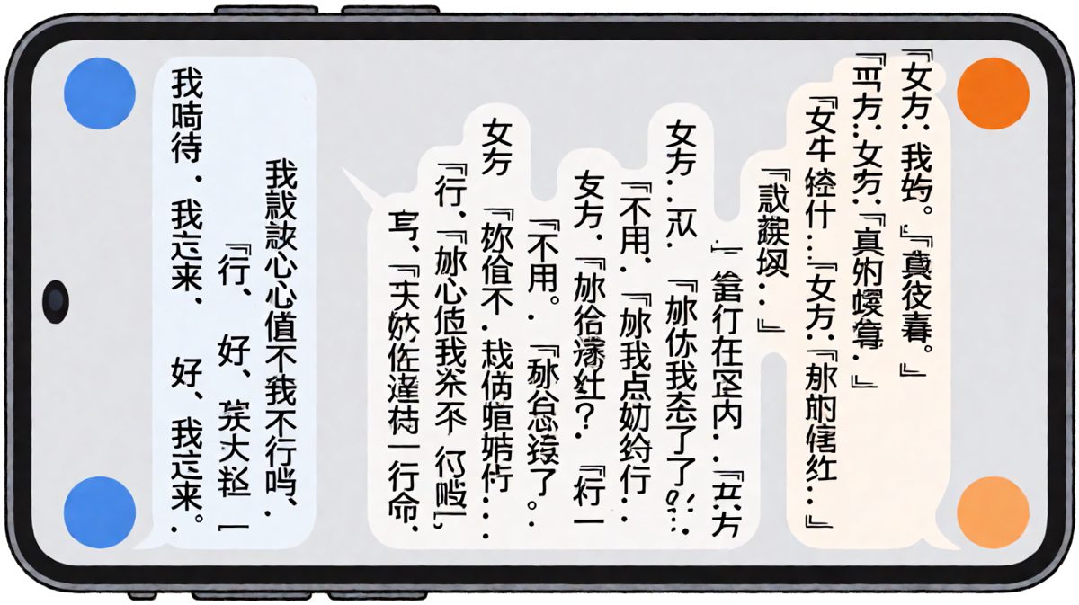 「我没事」的翻译是「快来哄我」。