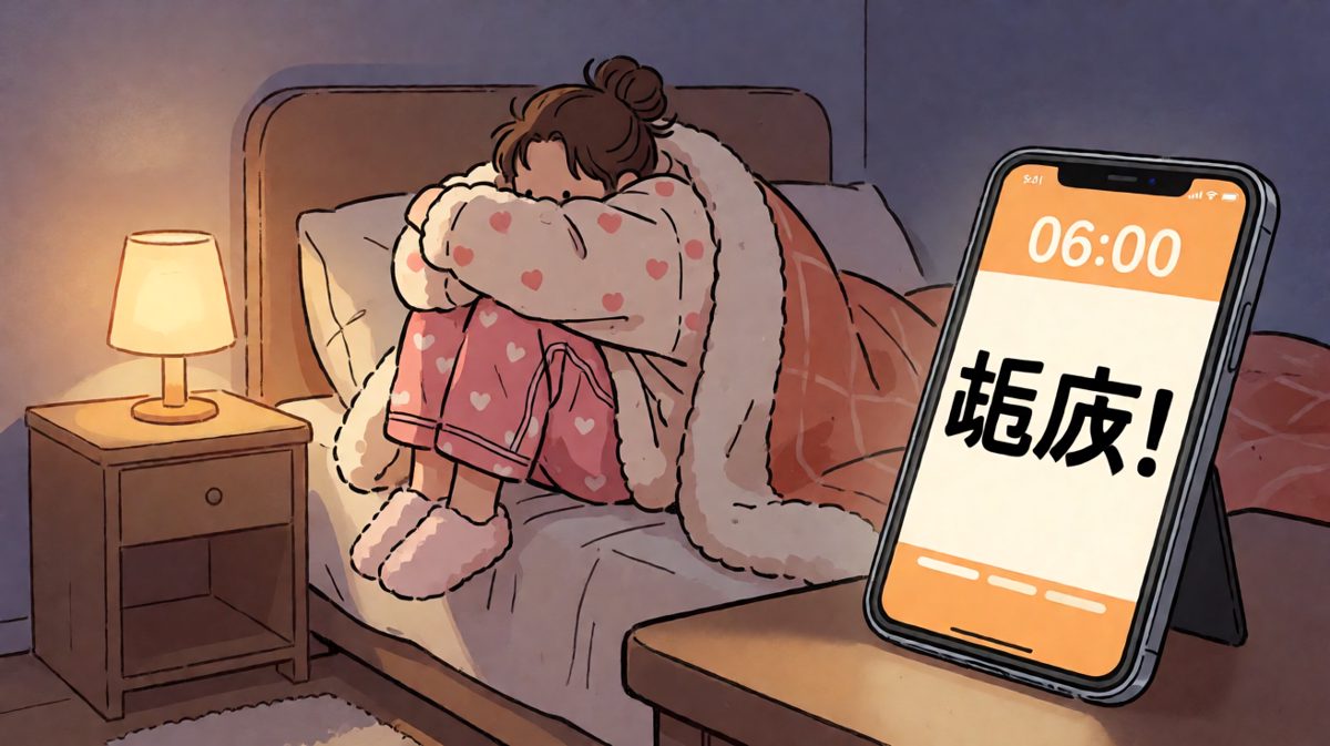 闹钟准时响起，一场战争即将开始