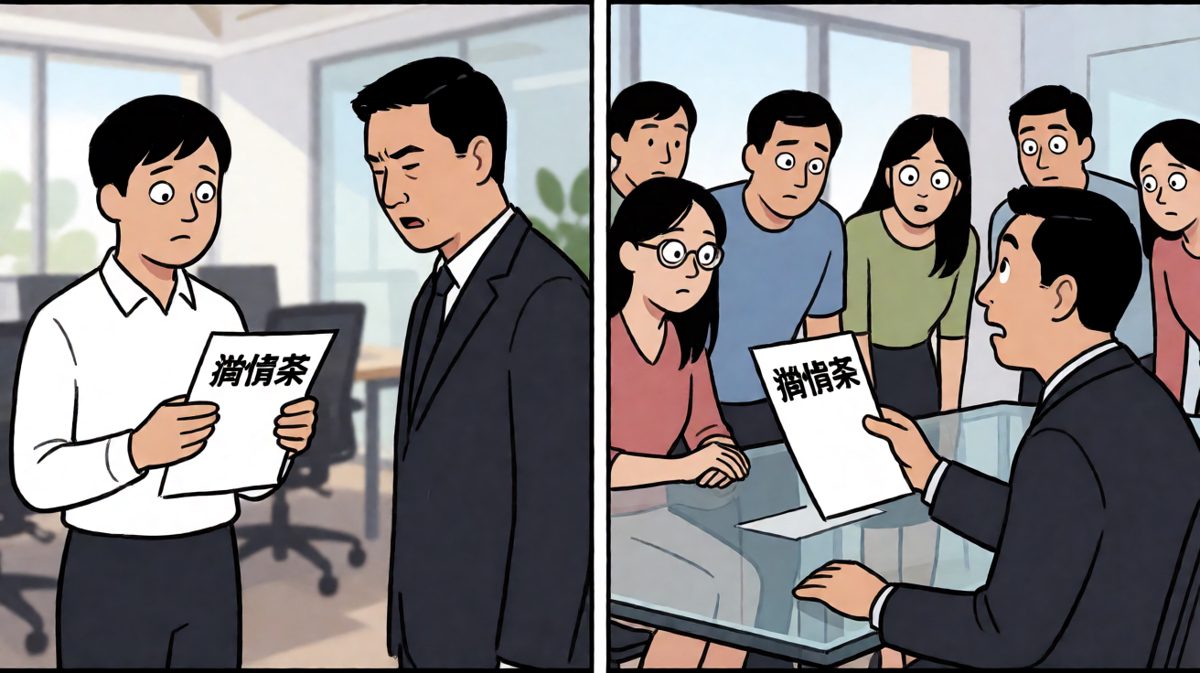 员工：老板我想请三天事假——老板：什么事？——员工：您先批，我回来再告诉您