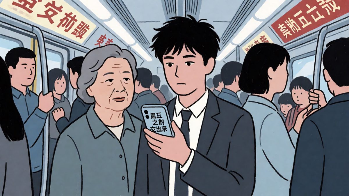 周一早高峰的地铁，每一张脸都是对生活的无声抗议