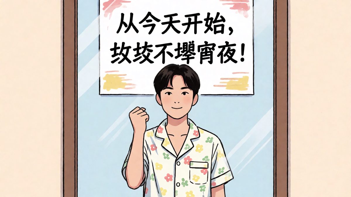 立志时信心满满，Flag高高竖起