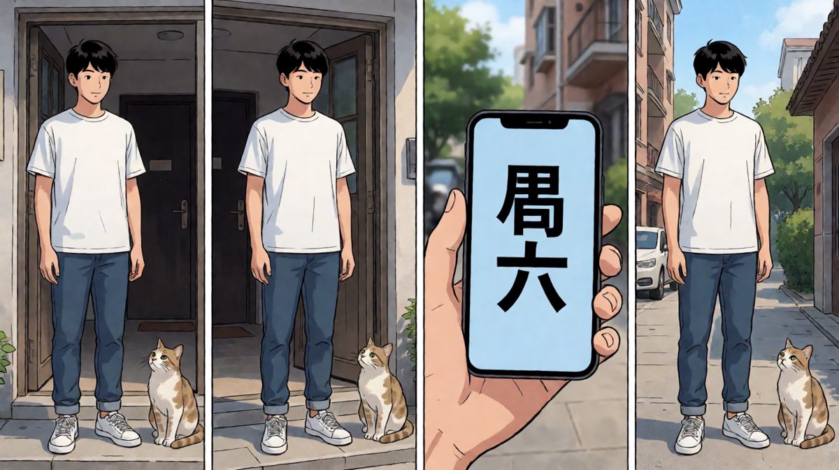 周日……我迟到了个寂寞。