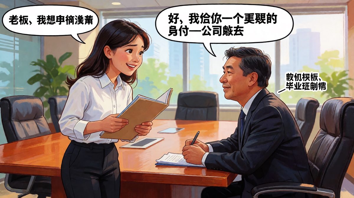 员工要涨薪，老板画饼让当股东，结果毕业班的那种