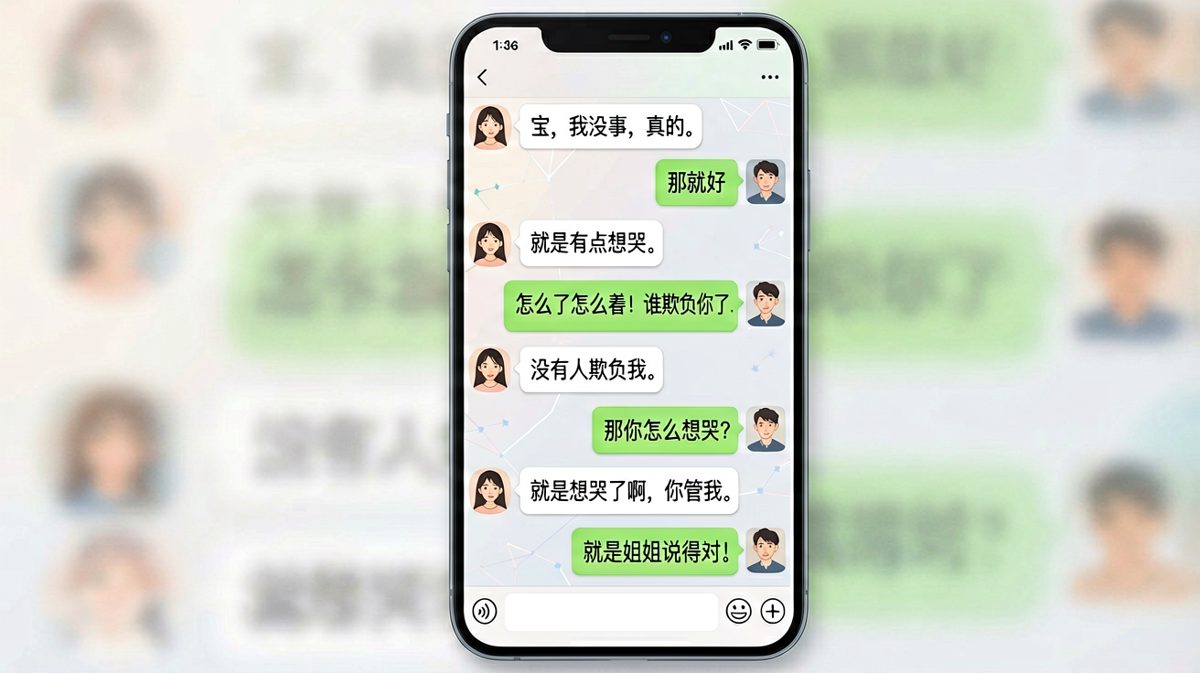 「我没事」翻译成男生语言等于世界末日
