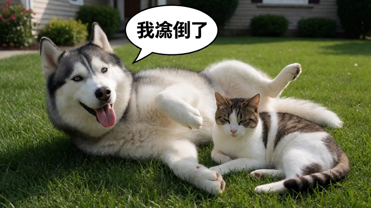 只要我躺得够快，铲屎的就发现不了我没洗澡