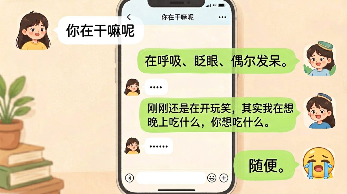 「随便」是最难回答的问题。