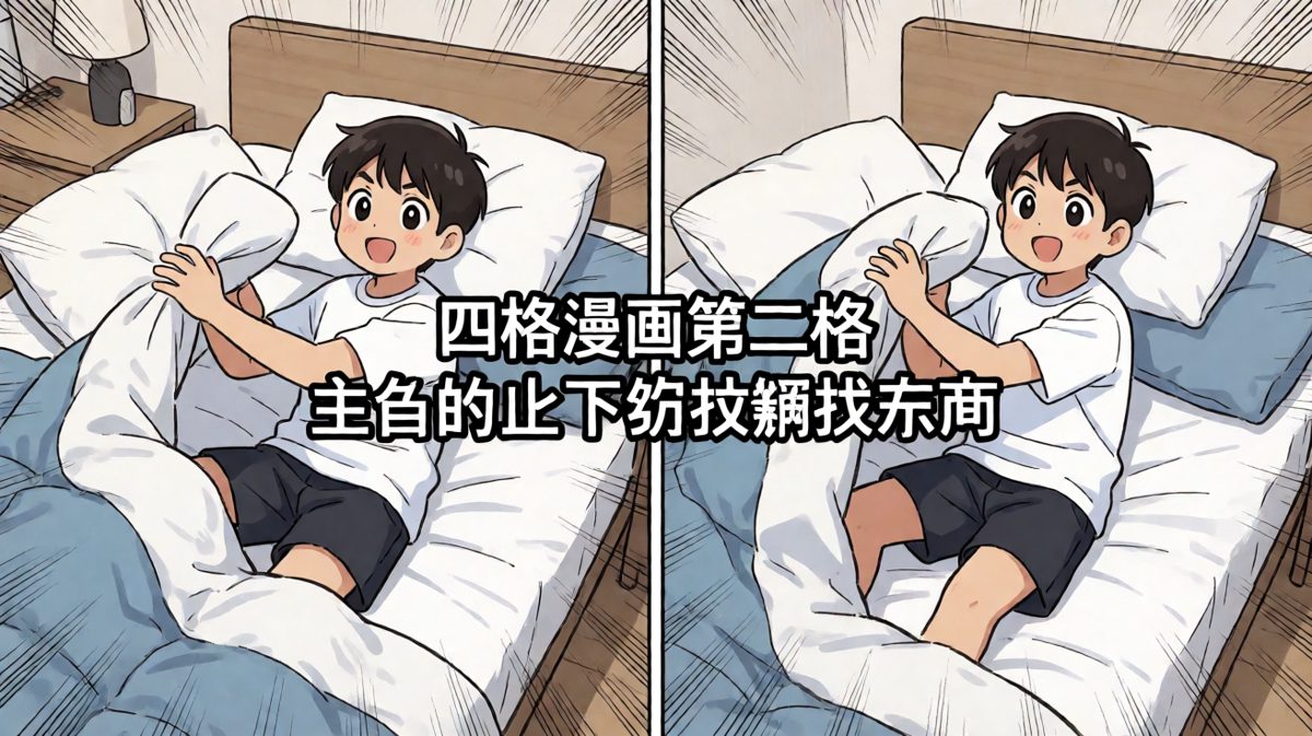 手机不见了！主角疯狂寻找手机。