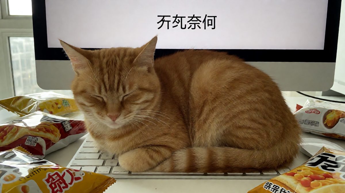 猫猫：今天的工作由本喵接管了！