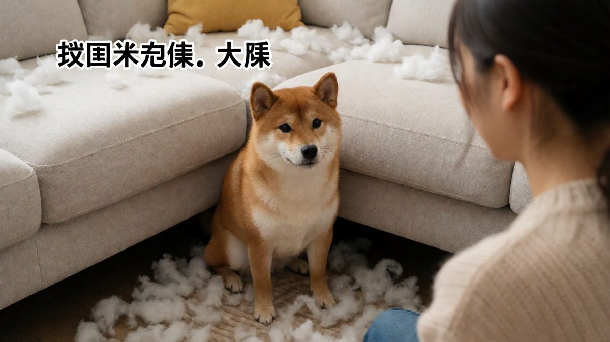 狗子：是沙发先动手的！
