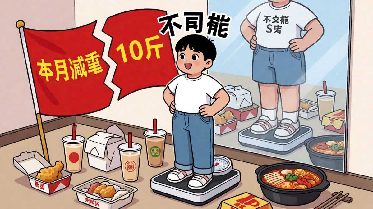 减肥flag：出生即阵亡
