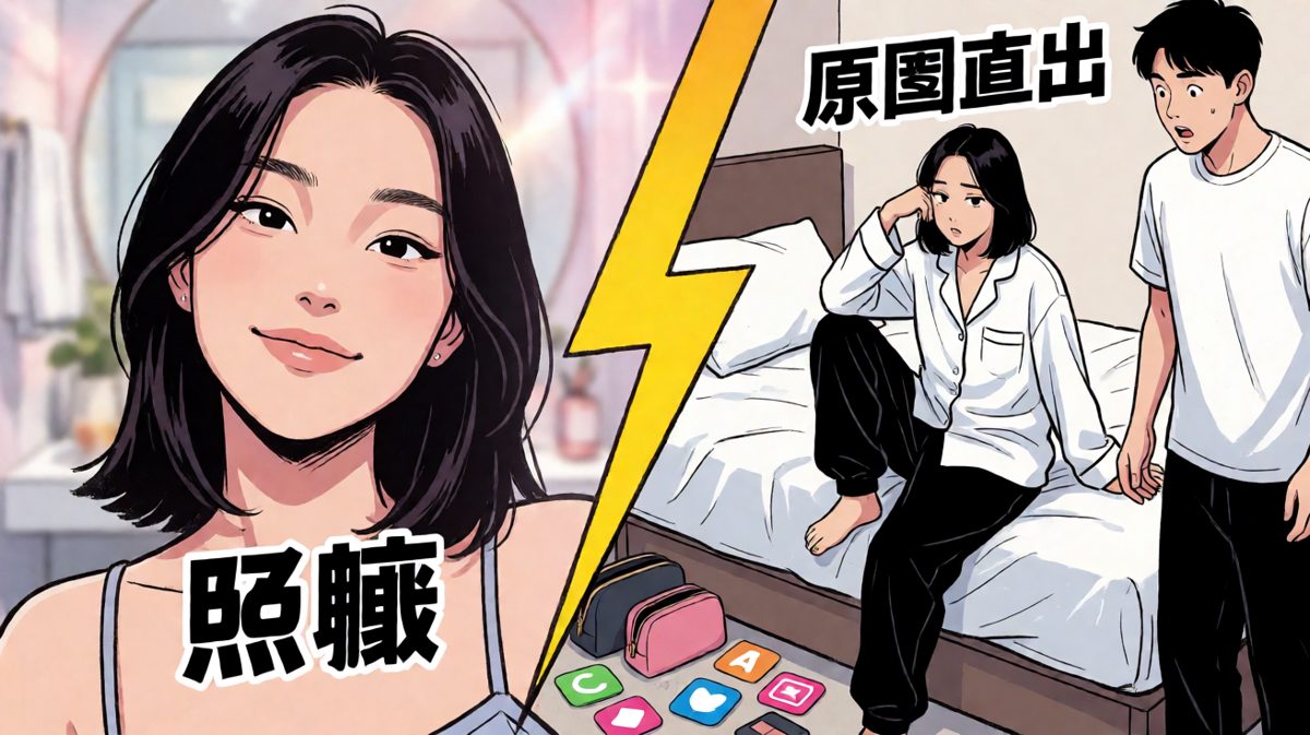 网恋奔现：大型社死现场