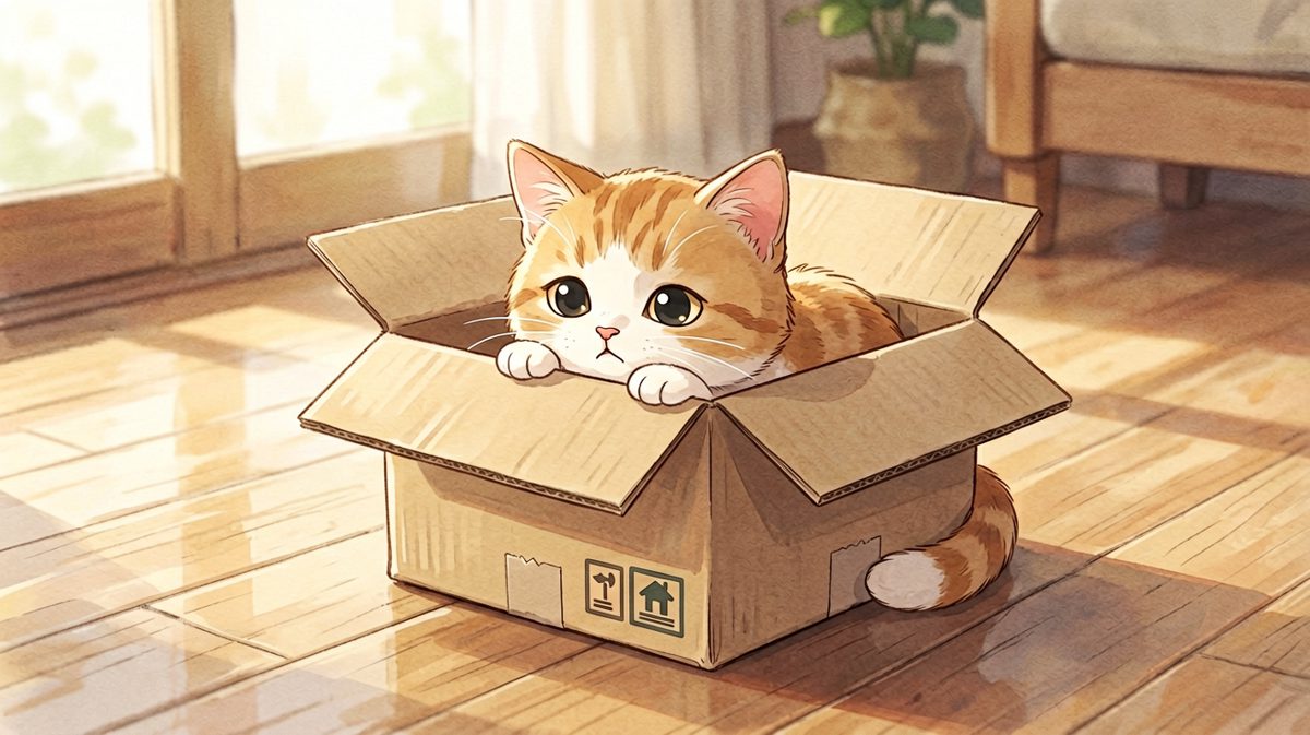猫咪：box fits, I fits……吧？