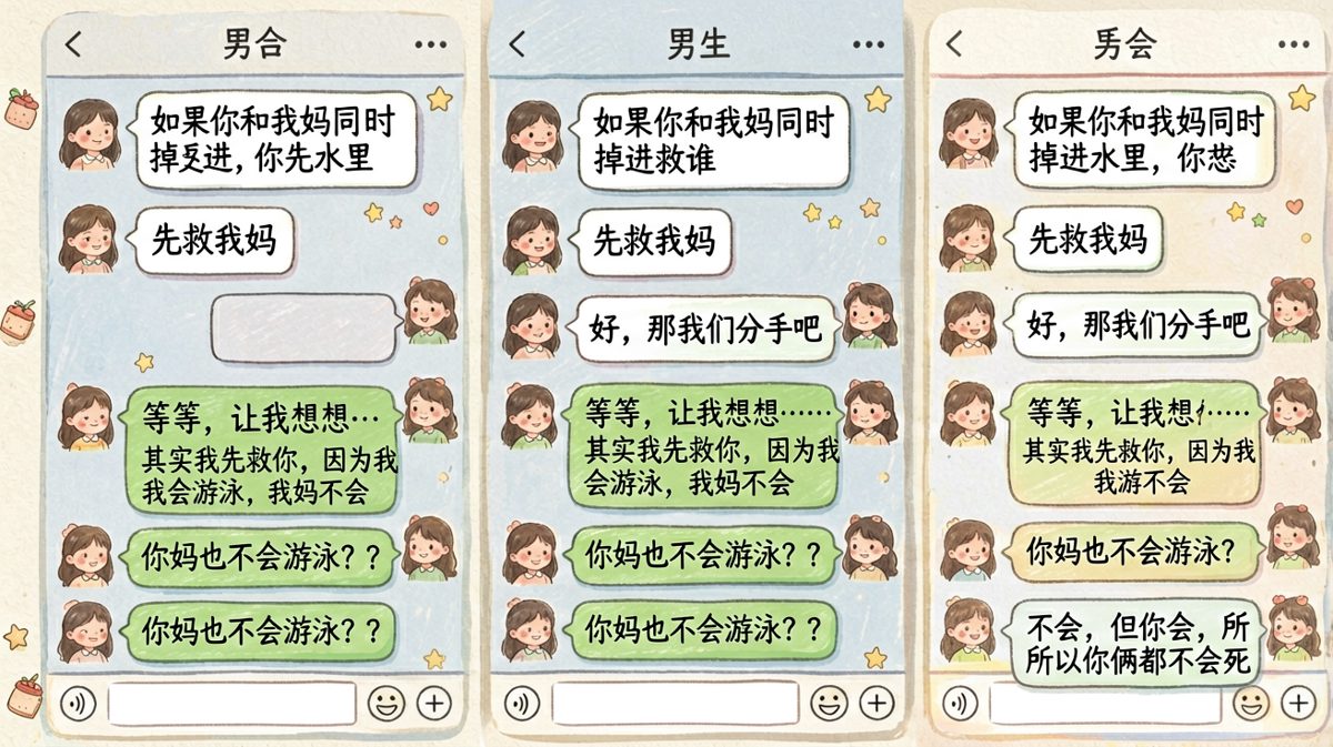 送命题的另类通关答案