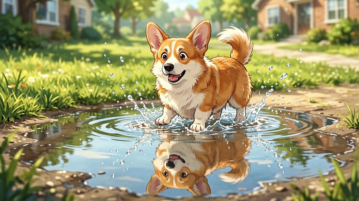 狗：水里那个矮胖子是谁！！救命啊！！！