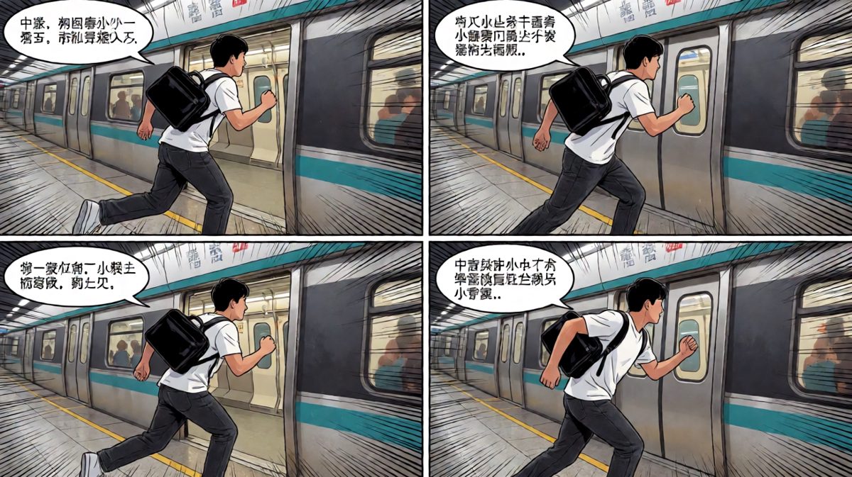 只要我跑得够快，贫穷就追不上我——但地铁可以