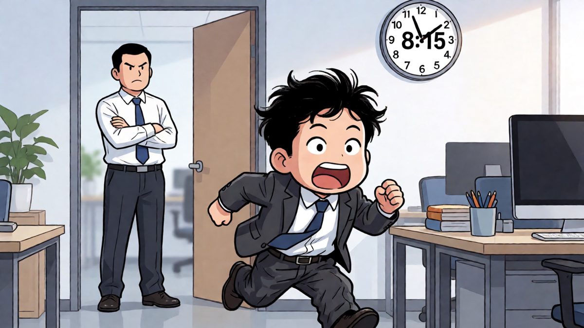 老板：你又迟到了！我：我只是跟地铁较了个劲