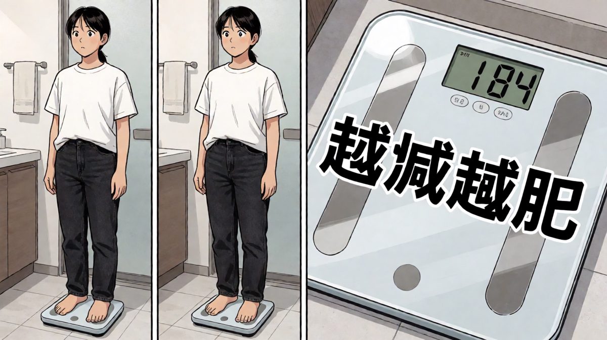 体重秤给出了最残酷的答案