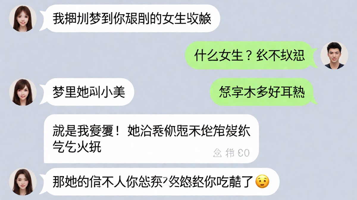 吃醋警告变成反向套话，男生反手一记助攻