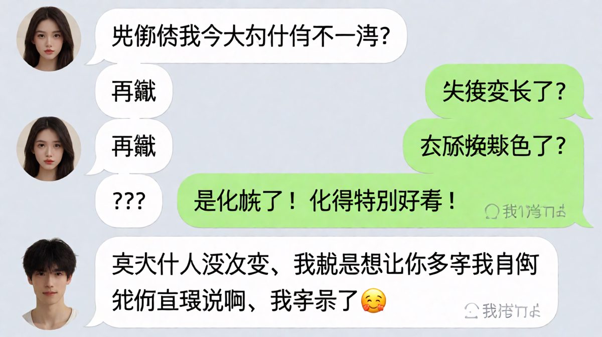 送命题变成送分题，直男最后一步暴露本性