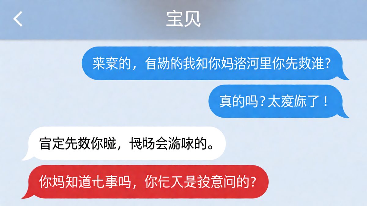 男朋友问经典的掉河里救谁问题，女朋友巧妙回答却掉进更深的陷阱。