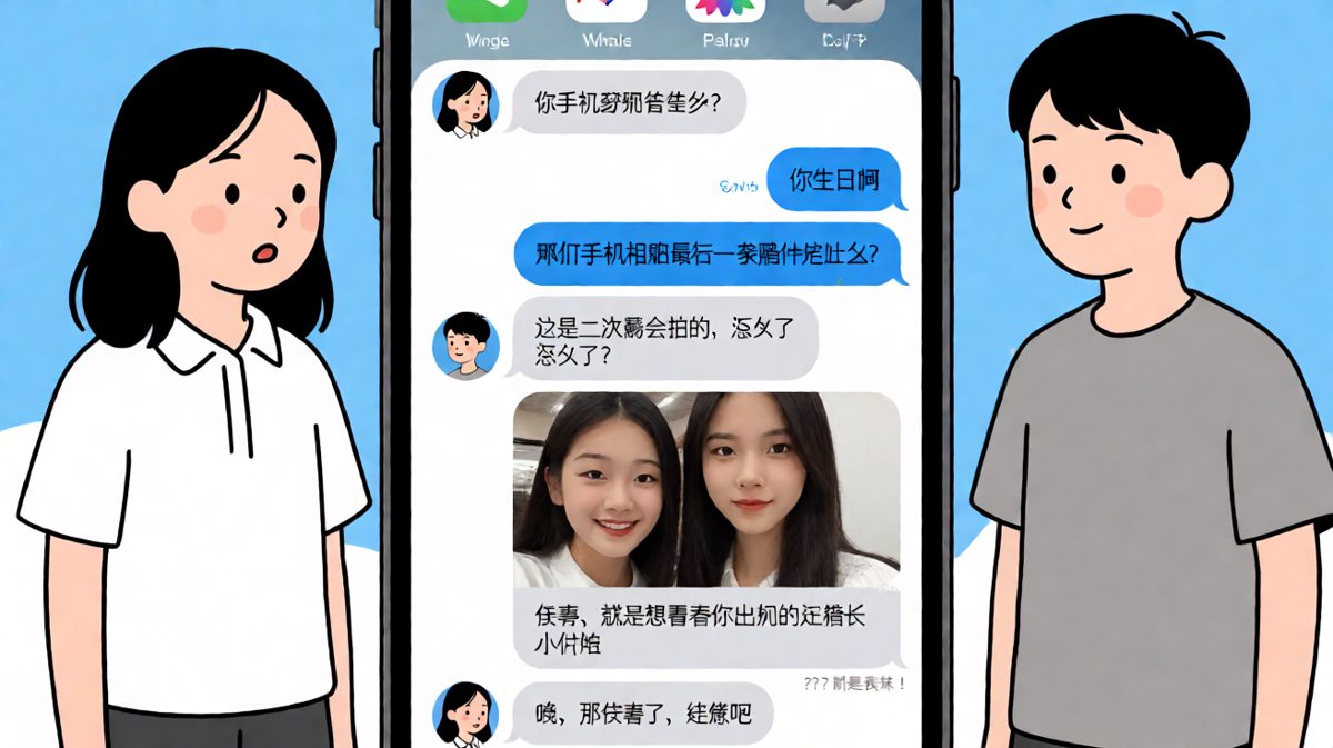 手机密码：查岗变成查表妹