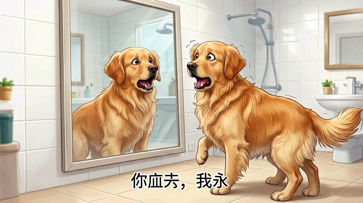 这个狗居然敢偷我的厕所！