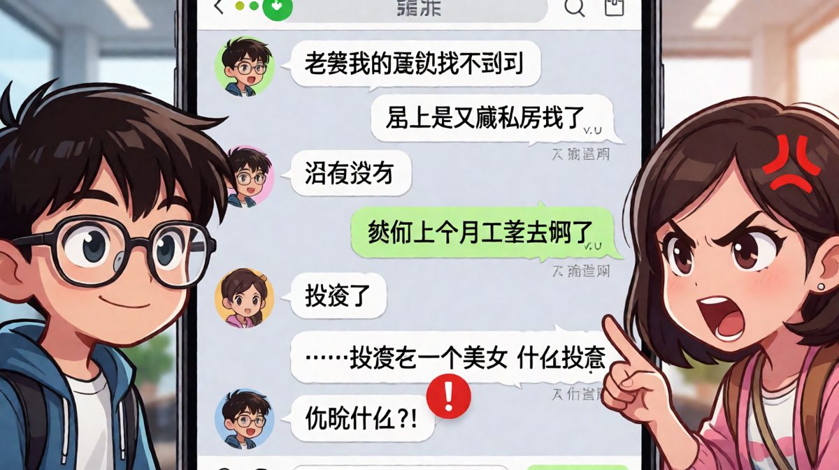 私房钱投资美女的作死对话